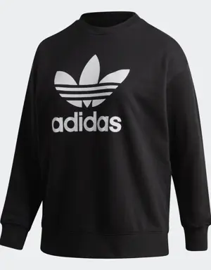 Adidas Sweat-shirt Trefoil Crew (Grandes tailles)