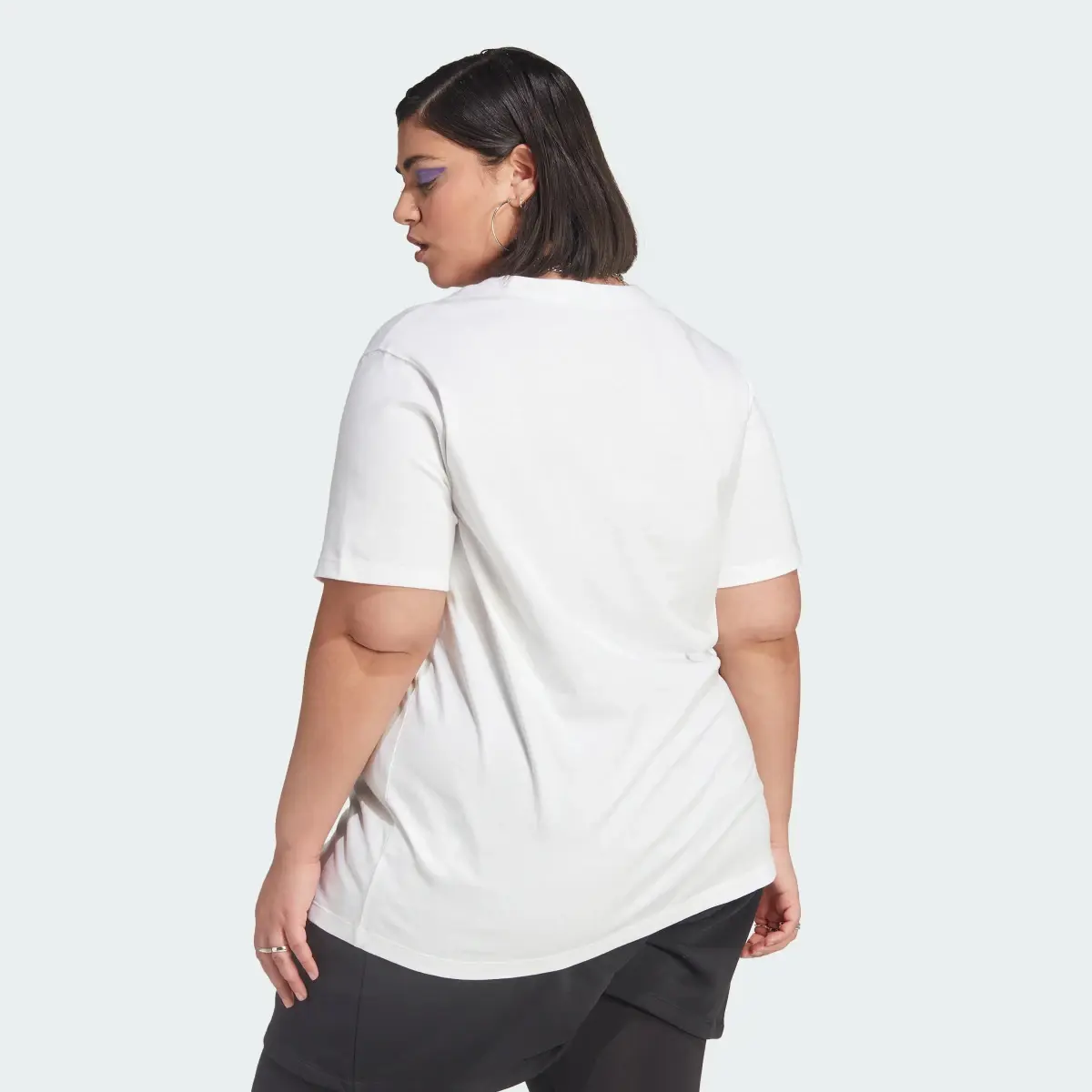 Adidas Adicolor Classics Trefoil T-Shirt (Plus Size). 3