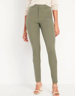 Old Navy High-Waisted Pixie Skinny Pants green