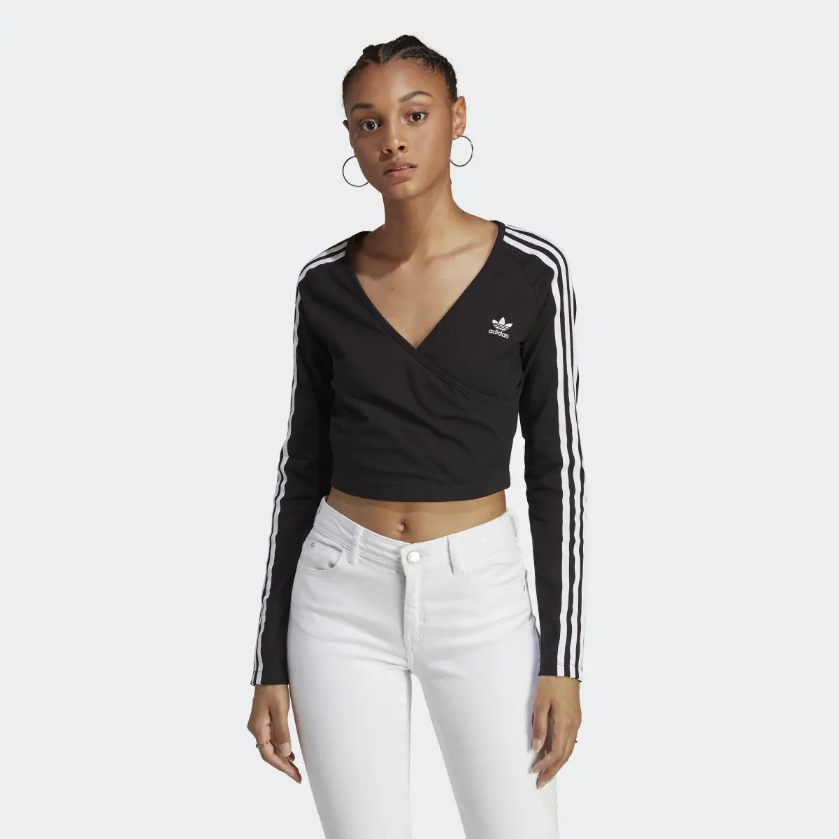 Adidas Adicolor Classics Crop Long Sleeve Tee IB7312