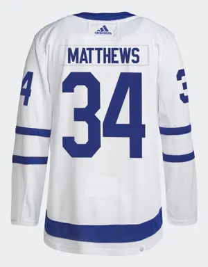 Maple Leafs Matthews Away Authentic Jersey