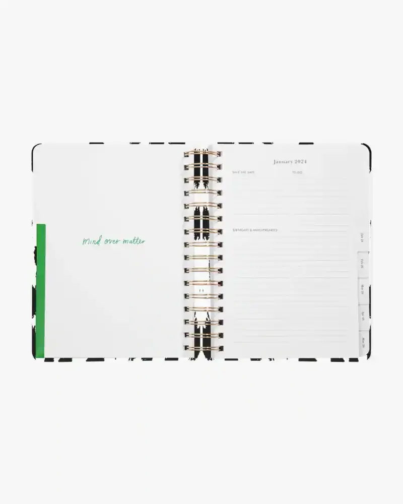 Kate Spade Leopard 2024 12-Month Large Planner. 2