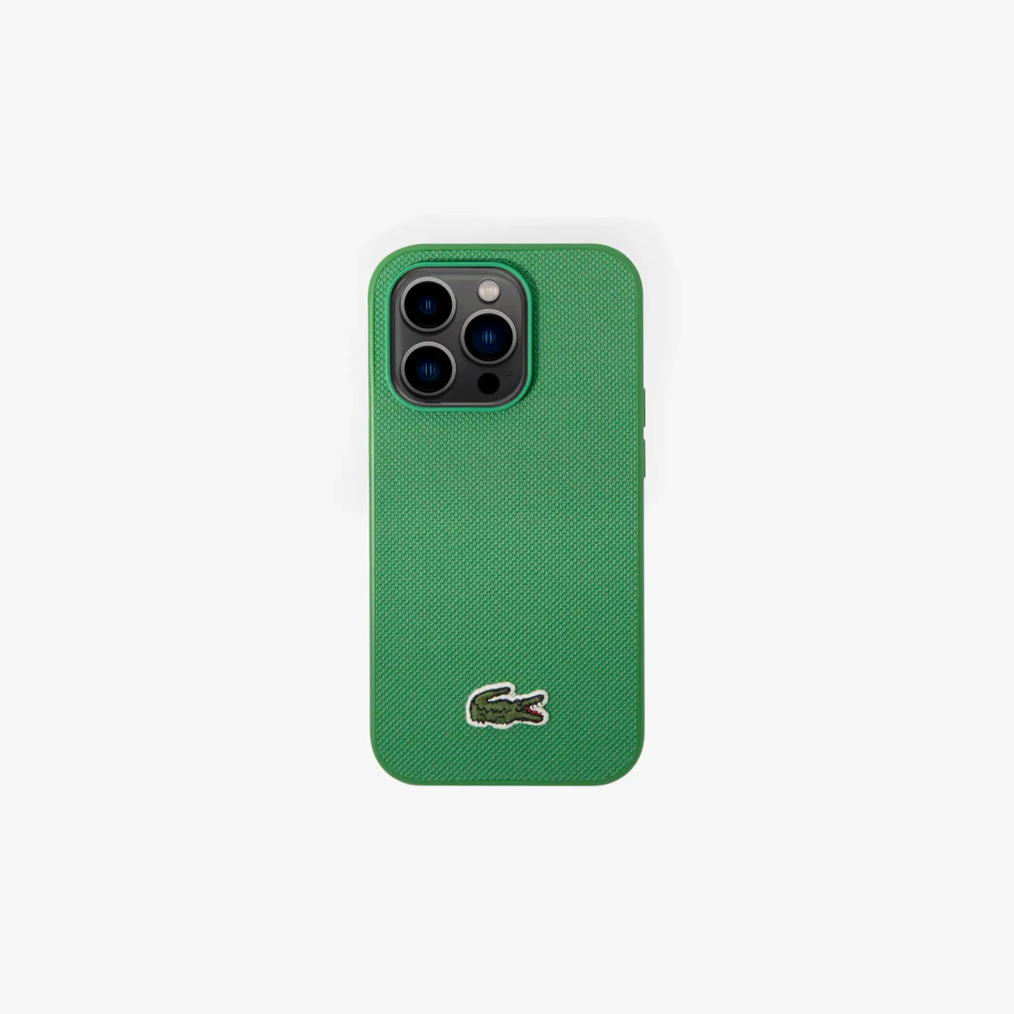 Lacoste Petit Piqué Effect iPhone 14 Pro Case. 1
