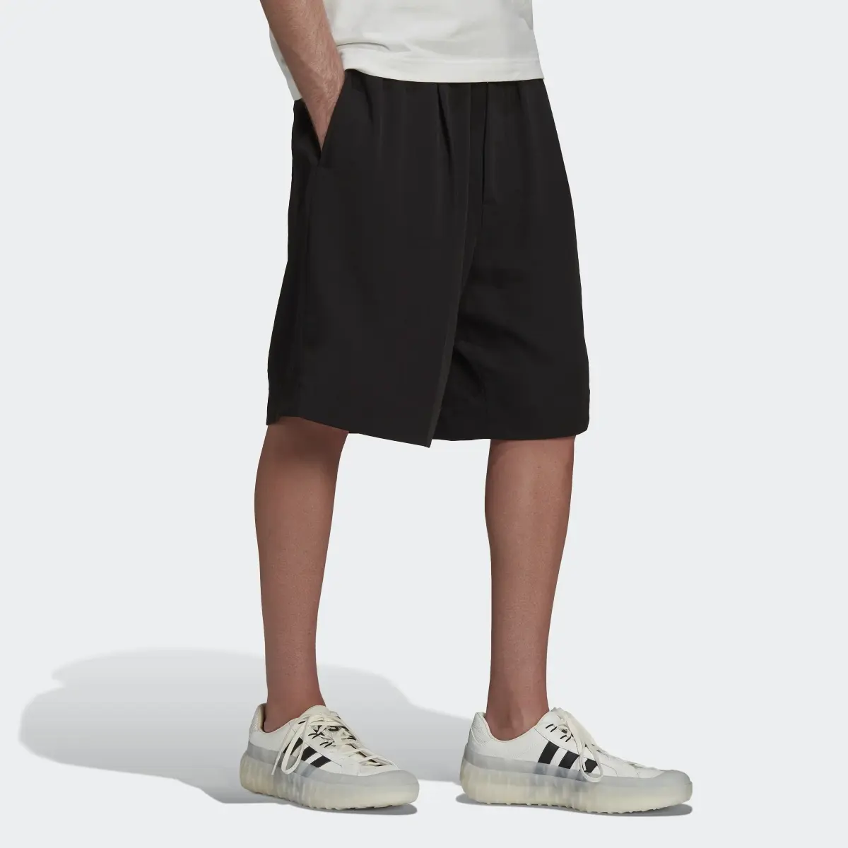 Adidas Shorts Cortos Y-3 Elegant 3 Franjas. 3