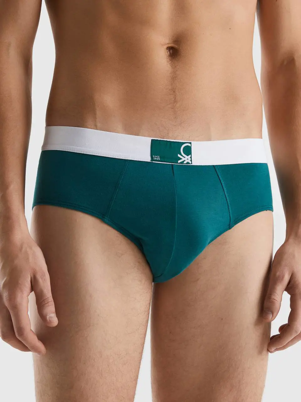 Benetton underwear in stretch organic cotton. 1