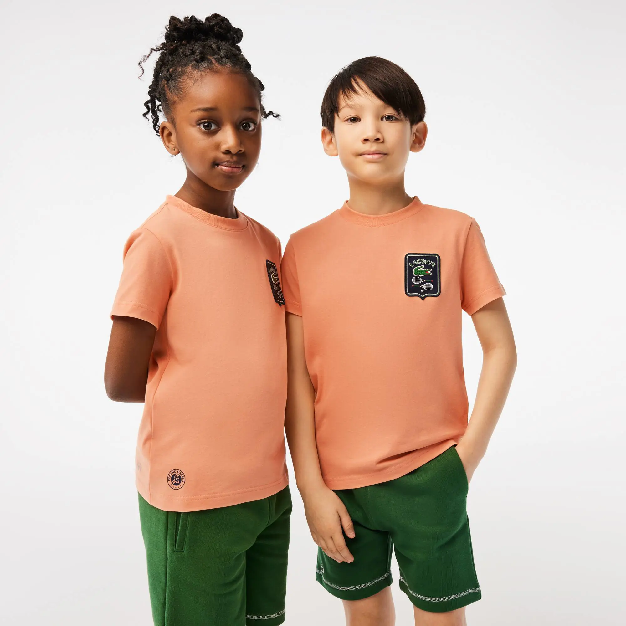 Lacoste T-shirt da bambini con stemma Lacoste Sport Roland Garros Edition. 1