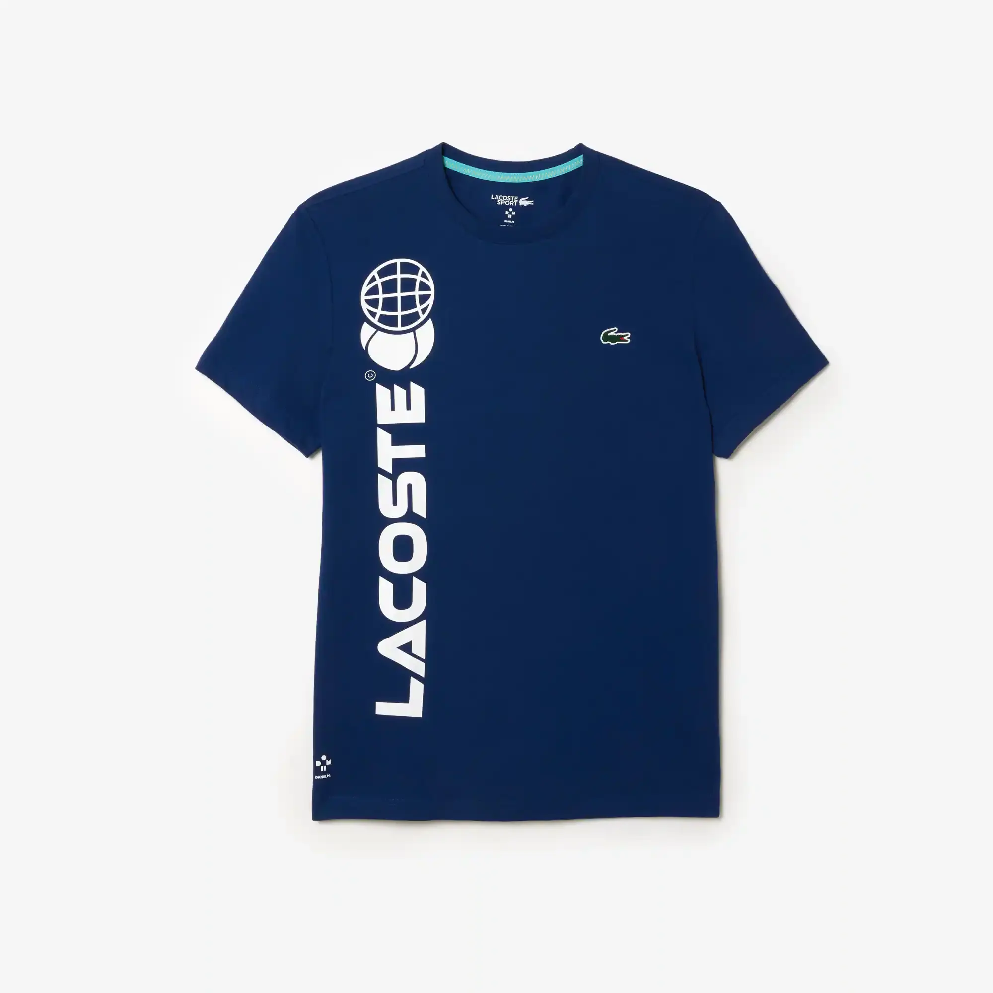 Lacoste Men's Lacoste Tennis x Daniil Medvedev Regular Fit T-Shirt. 2