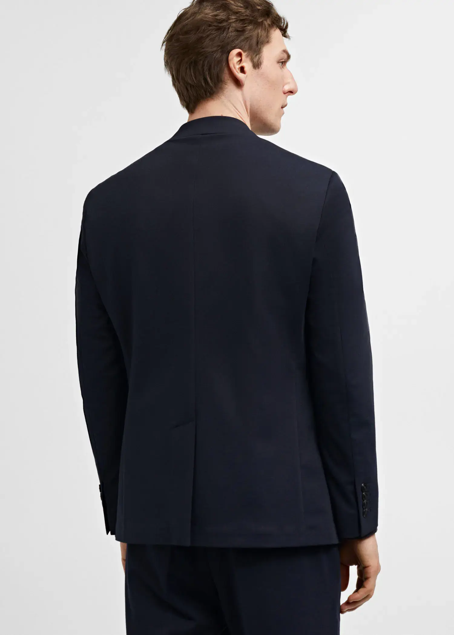 Mango Slim-fit suit jacket. 3