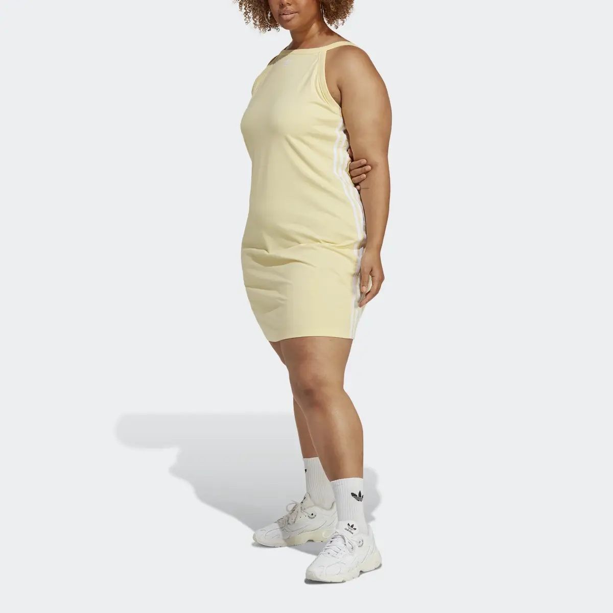 Adidas Adicolor Classics Tight Summer Dress (Plus Size). 1