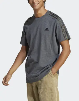 Adidas T-shirt em Jersey Simples 3-Stripes Essentials