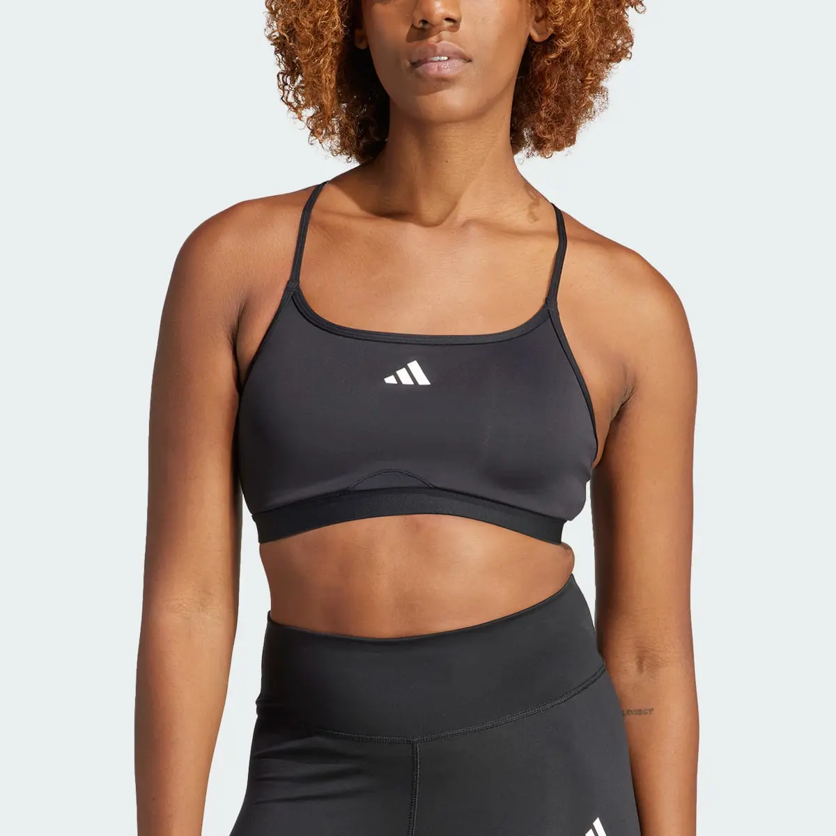 Adidas Brassière de training Aeroreact Maintien léger. 1