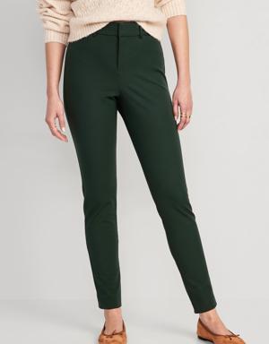 Old Navy High-Waisted Pixie Skinny Pants for Women green