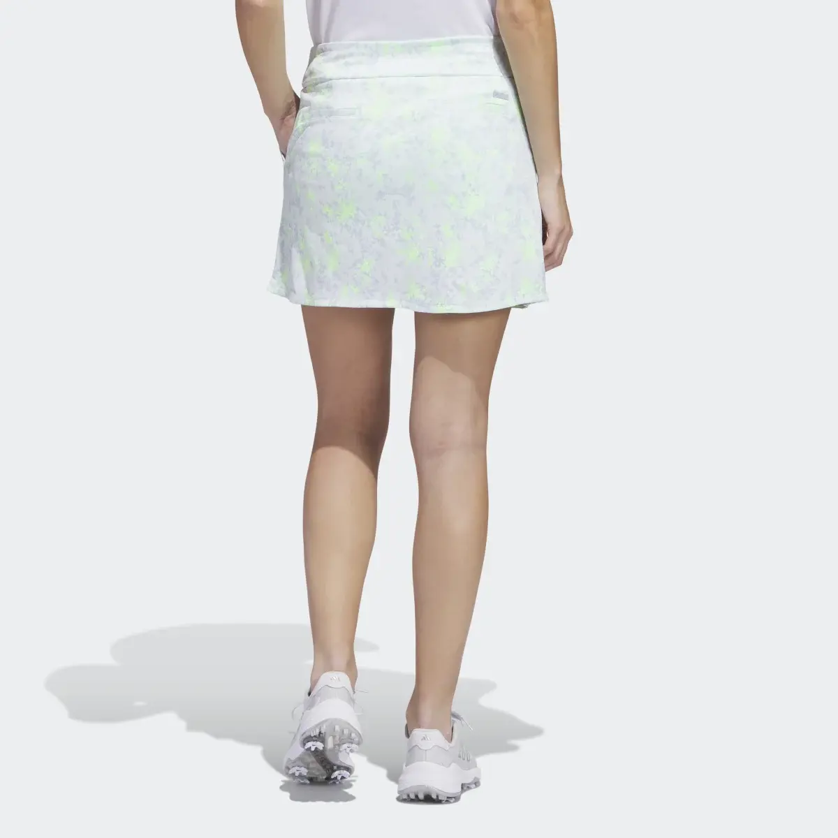 Adidas Essentials Jacquard Golf Skirt. 2
