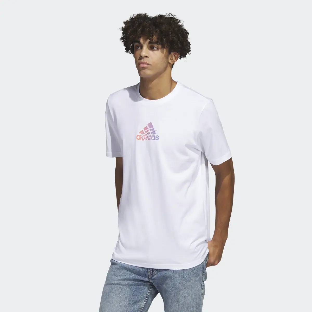 Adidas Power Logo Graphic Tee. 2