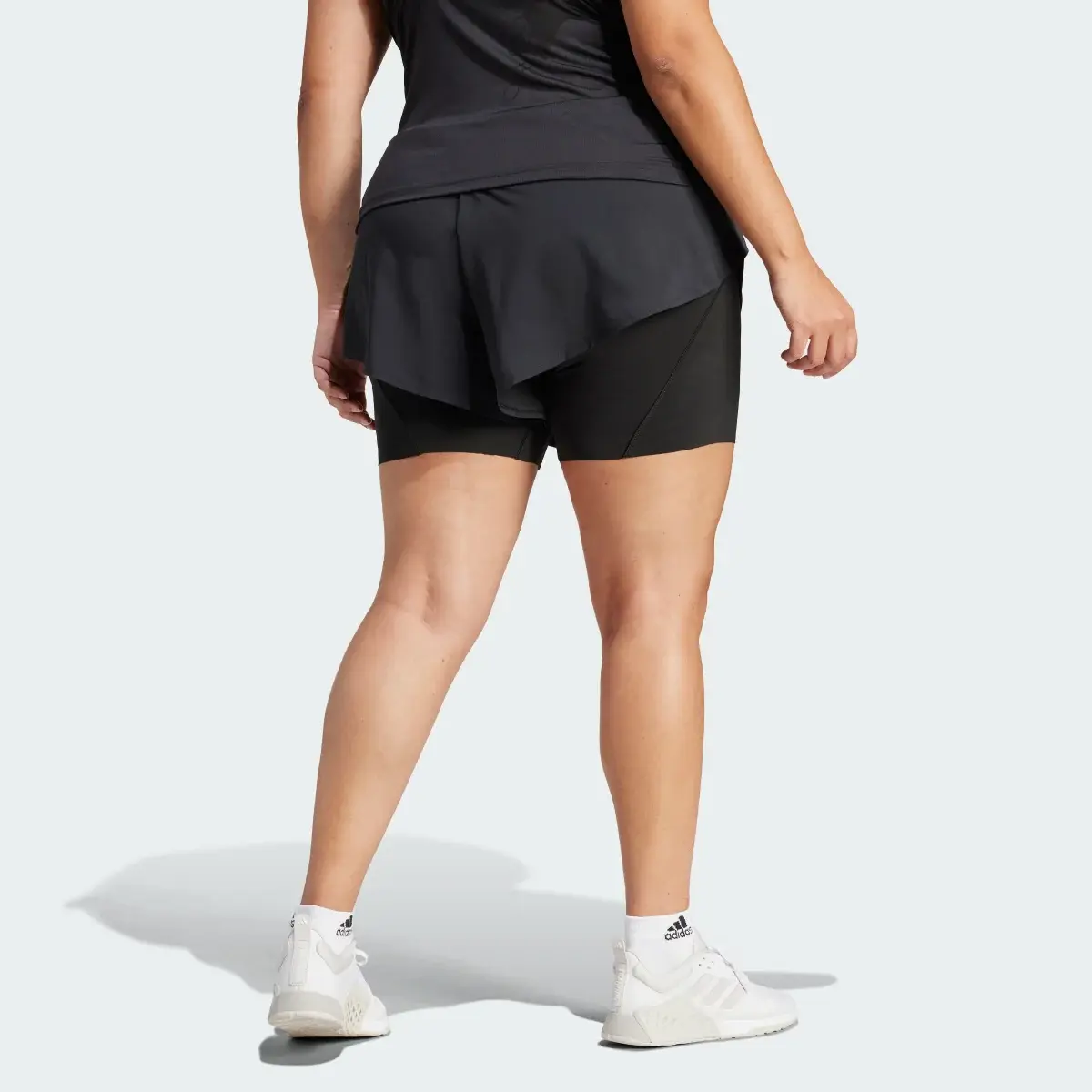 Adidas Designed for Training 2-in-1 Shorts (Plus Size). 2