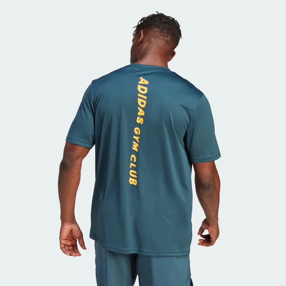 Adidas HIIT Slogan Training Tee. 3