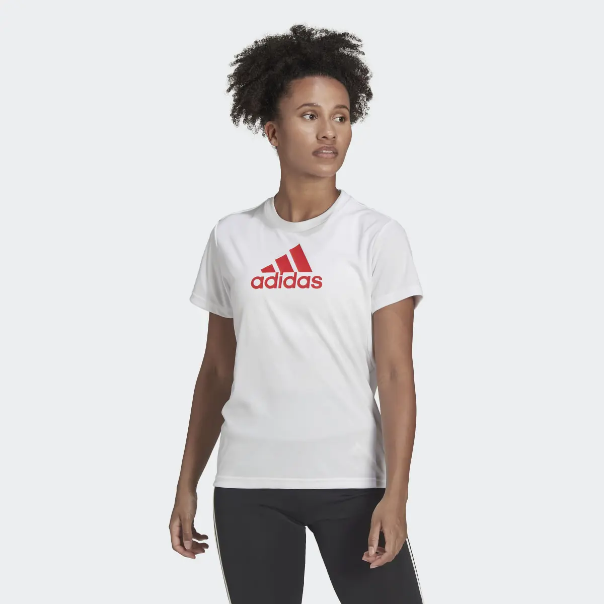 Adidas Primeblue Designed 2 Move Logo Sport Tee. 2