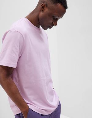 Gap 100% Organic Cotton Original T-Shirt purple