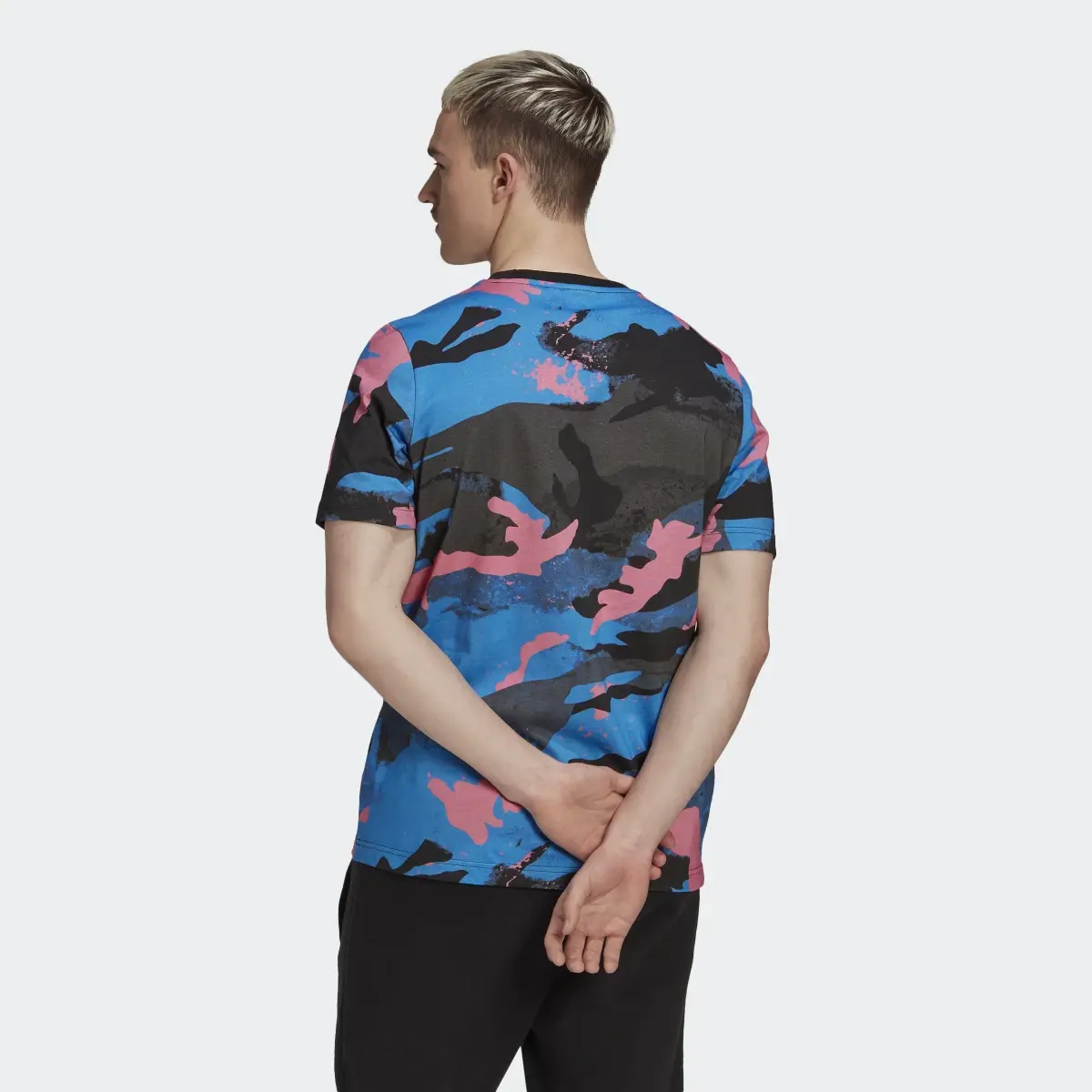 Adidas T-shirt imprimé intégral Camo Series. 3