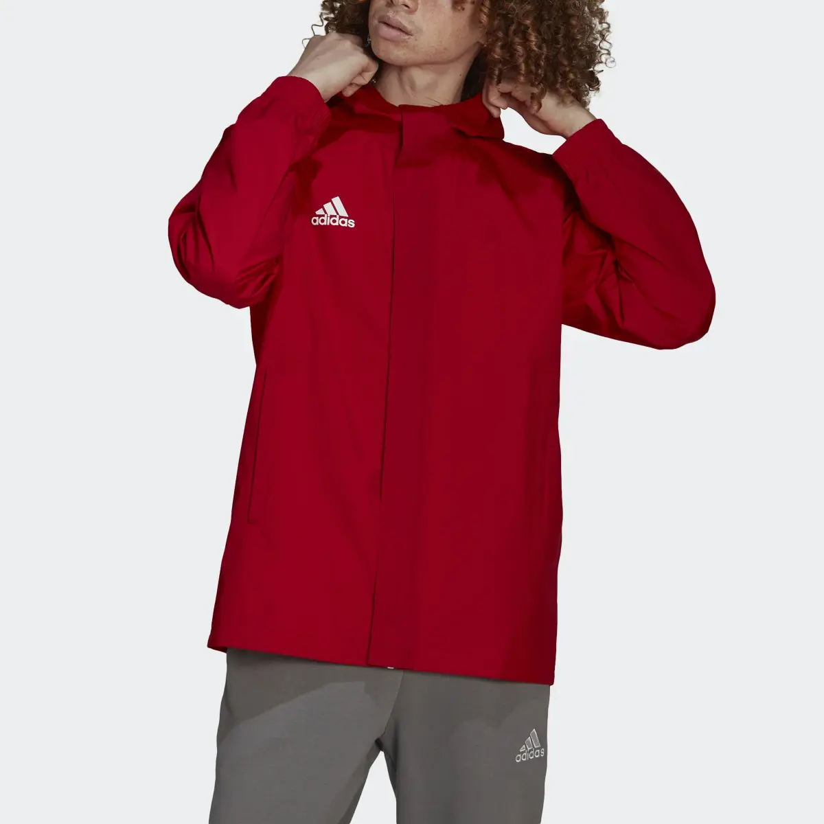 Adidas Entrada 22 All-Weather Jacket. 1