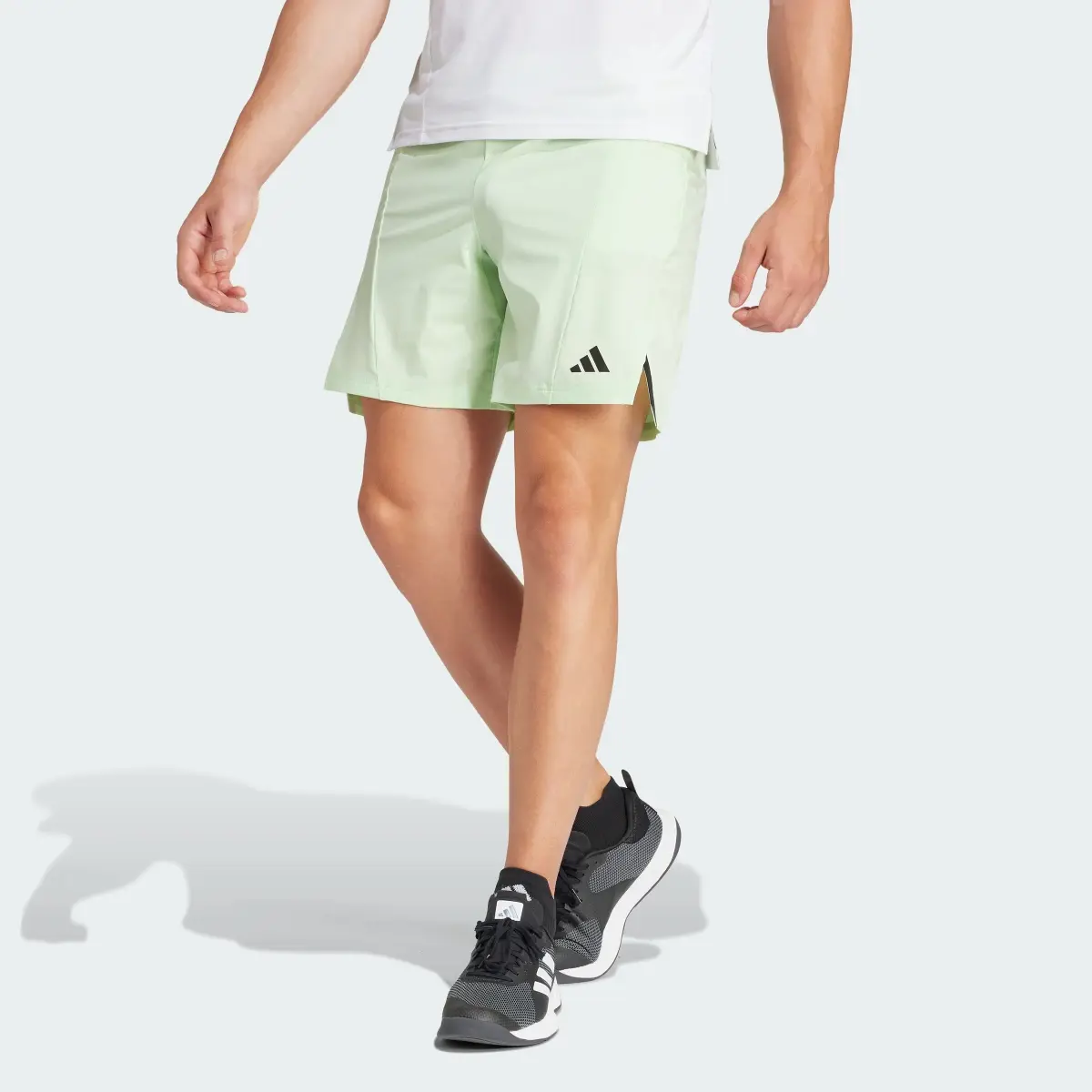 Adidas Designed for Training Workout Shorts. 1