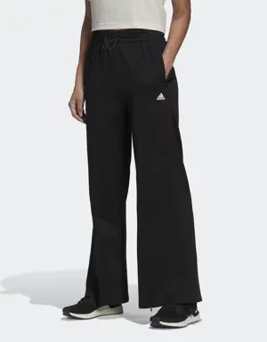 AEROREADY Wide-Leg High-Rise Pants