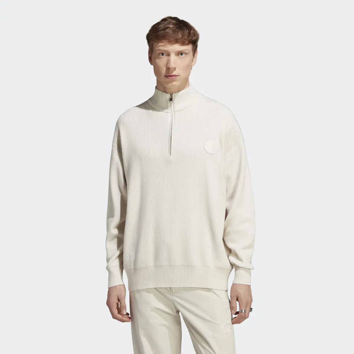 Adidas Club Knit Pullover. 2