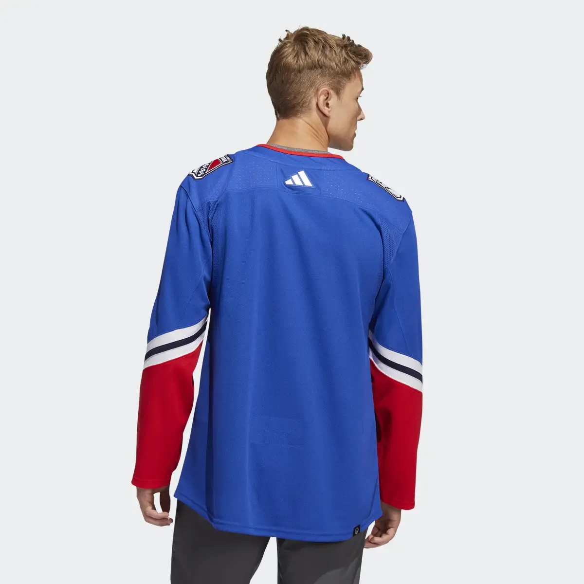 Adidas Rangers Authentic Reverse Retro Wordmark Jersey. 3