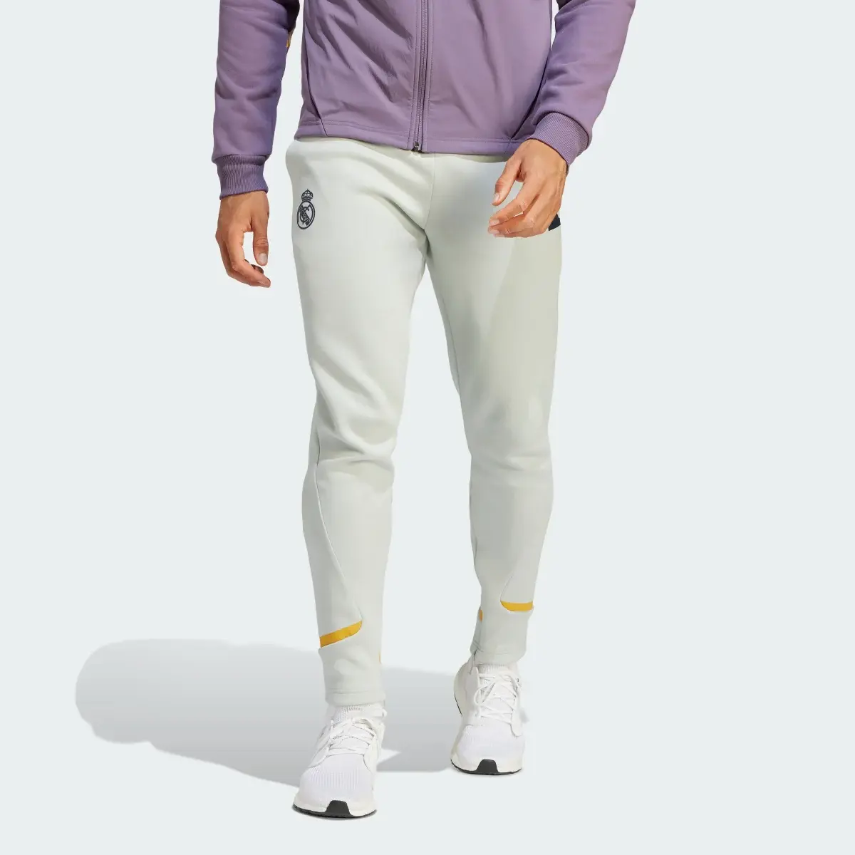 Adidas Real Madrid Designed for Gameday Tracksuit Bottoms. 1