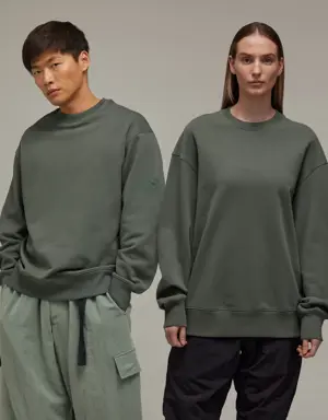 Adidas Y-3 Organic Cotton Terry Crew Sweatshirt