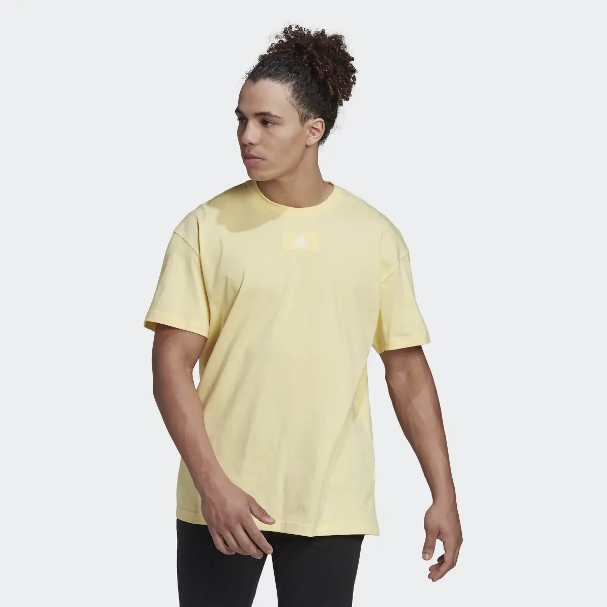 Adidas Essentials FeelVivid Drop Shoulder Tee. 2