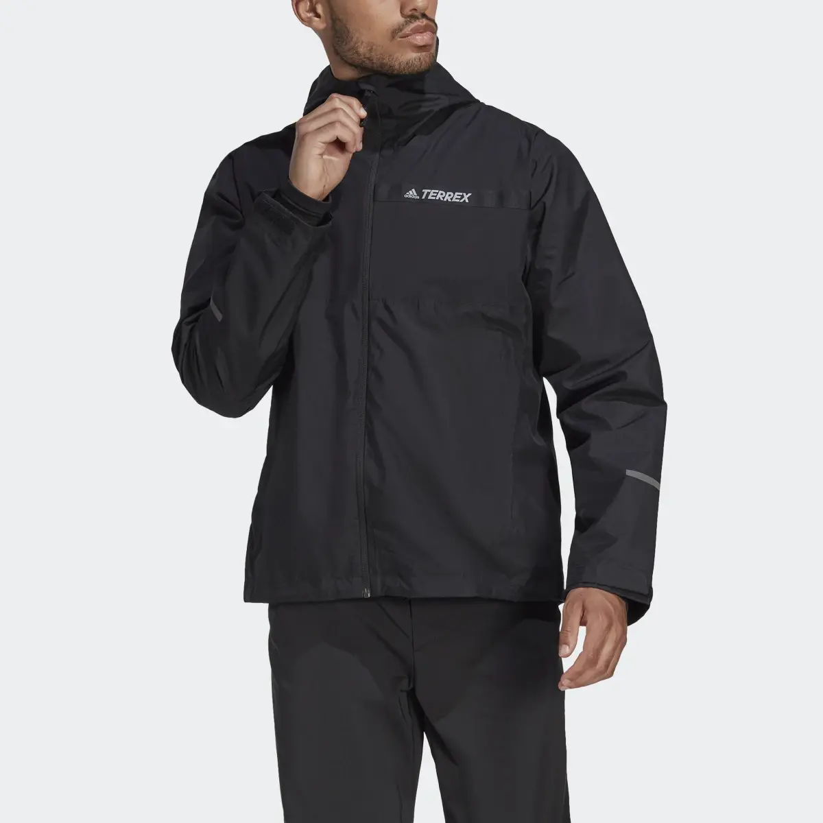 Adidas Terrex Multi RAIN.RDY 2-Layer Rain Jacket. 1