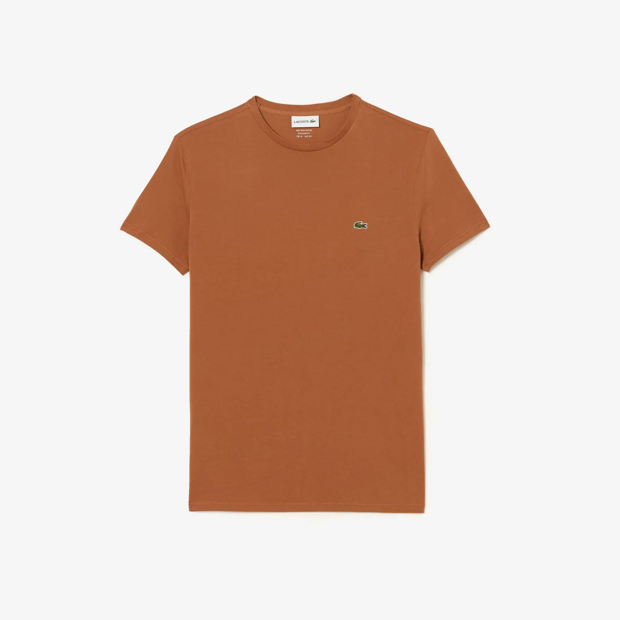 Lacoste Men's Crew Neck Pima Cotton Jersey T-shirt. 2 Lacoste Men's Crew Neck Pima Cotton Jersey T-shirt. 2