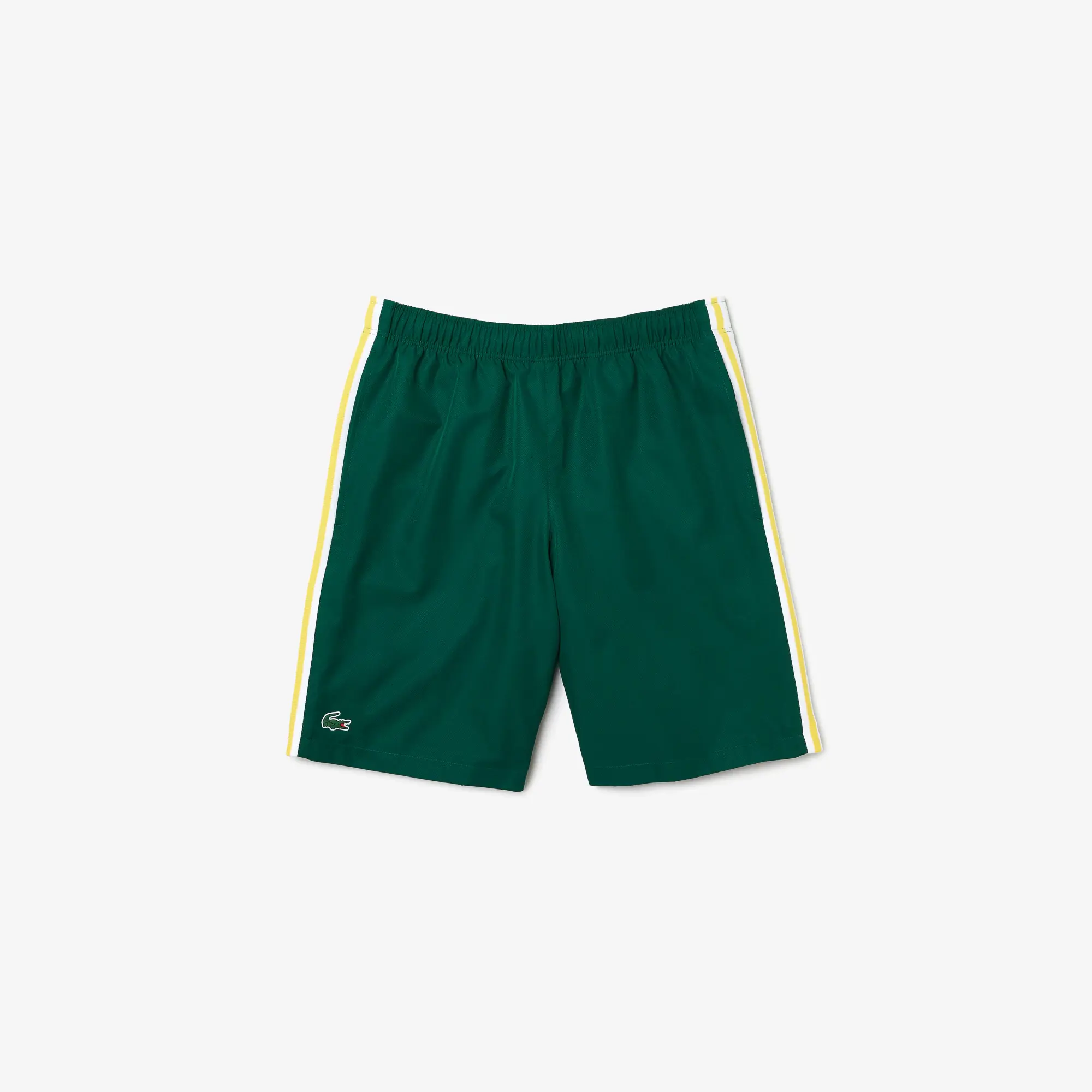 Lacoste Men’s SPORT Contrast Bands Lightweight Shorts. 2