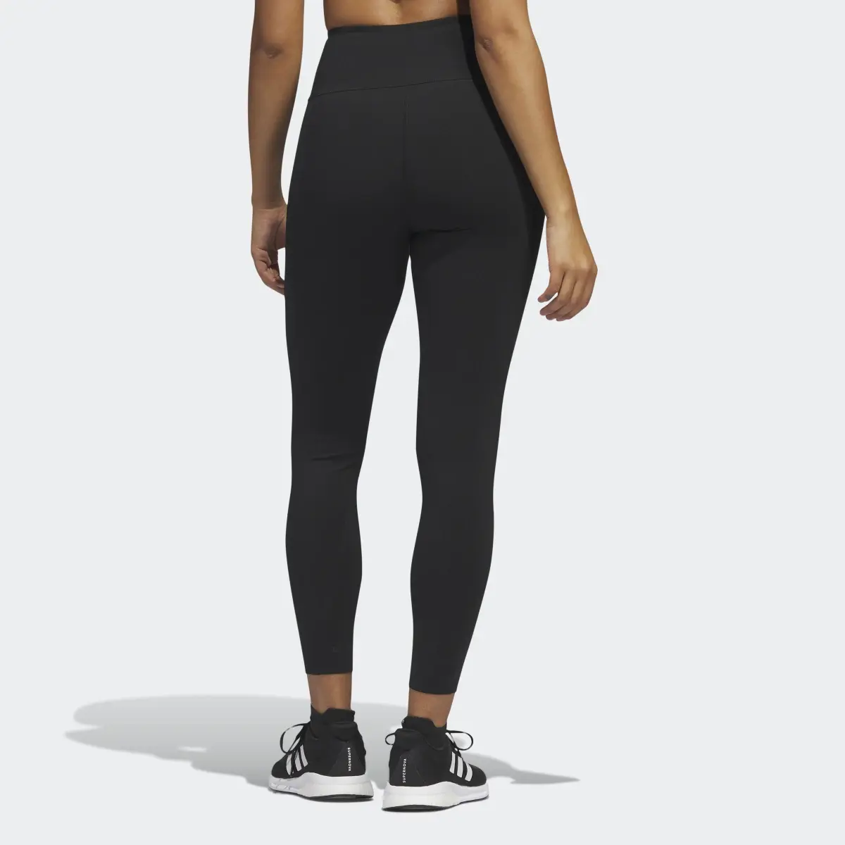 Adidas Optime Training Luxe 7/8 Leggings. 2