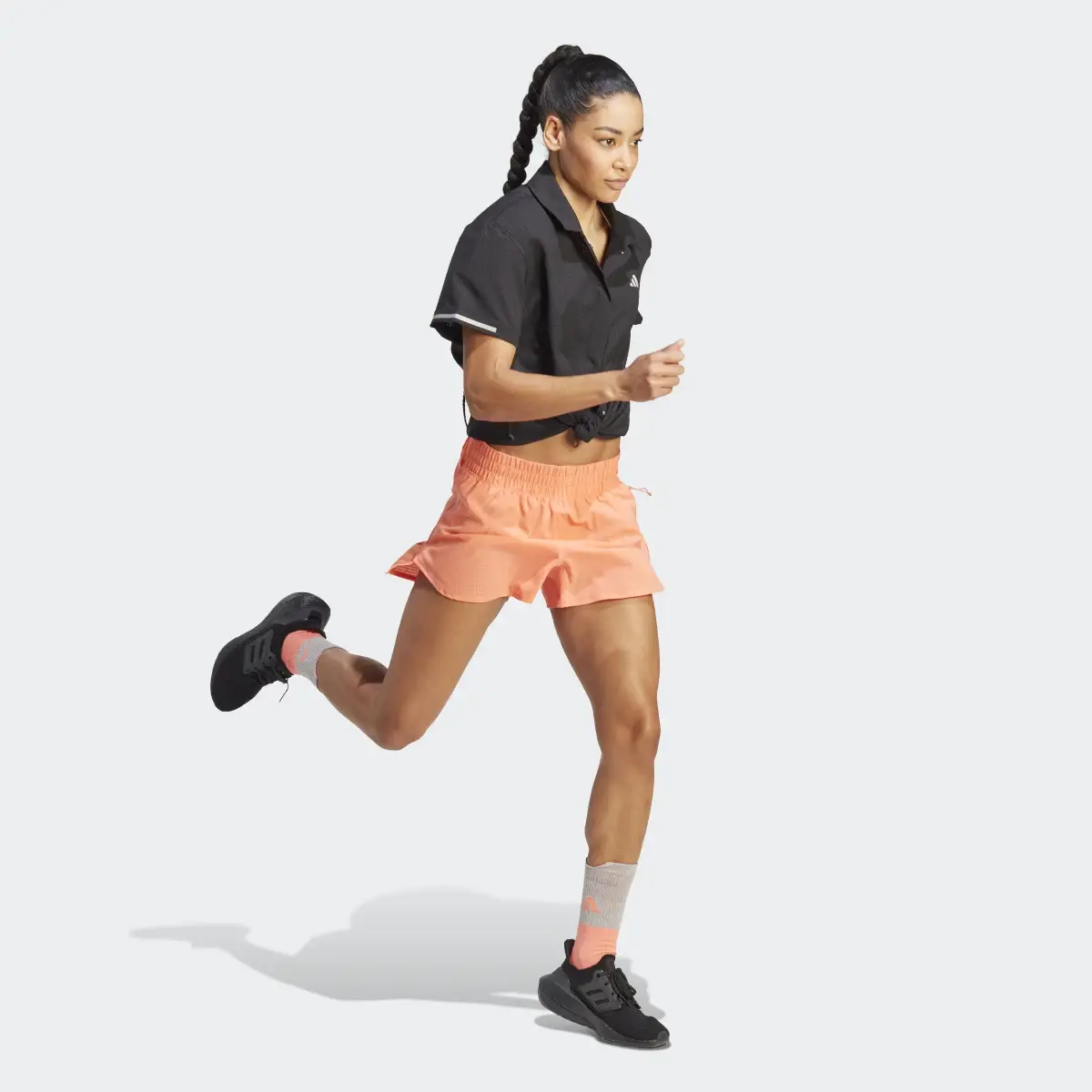 Adidas Calções de Running HEAT.RDY X-City Protect at Day. 3