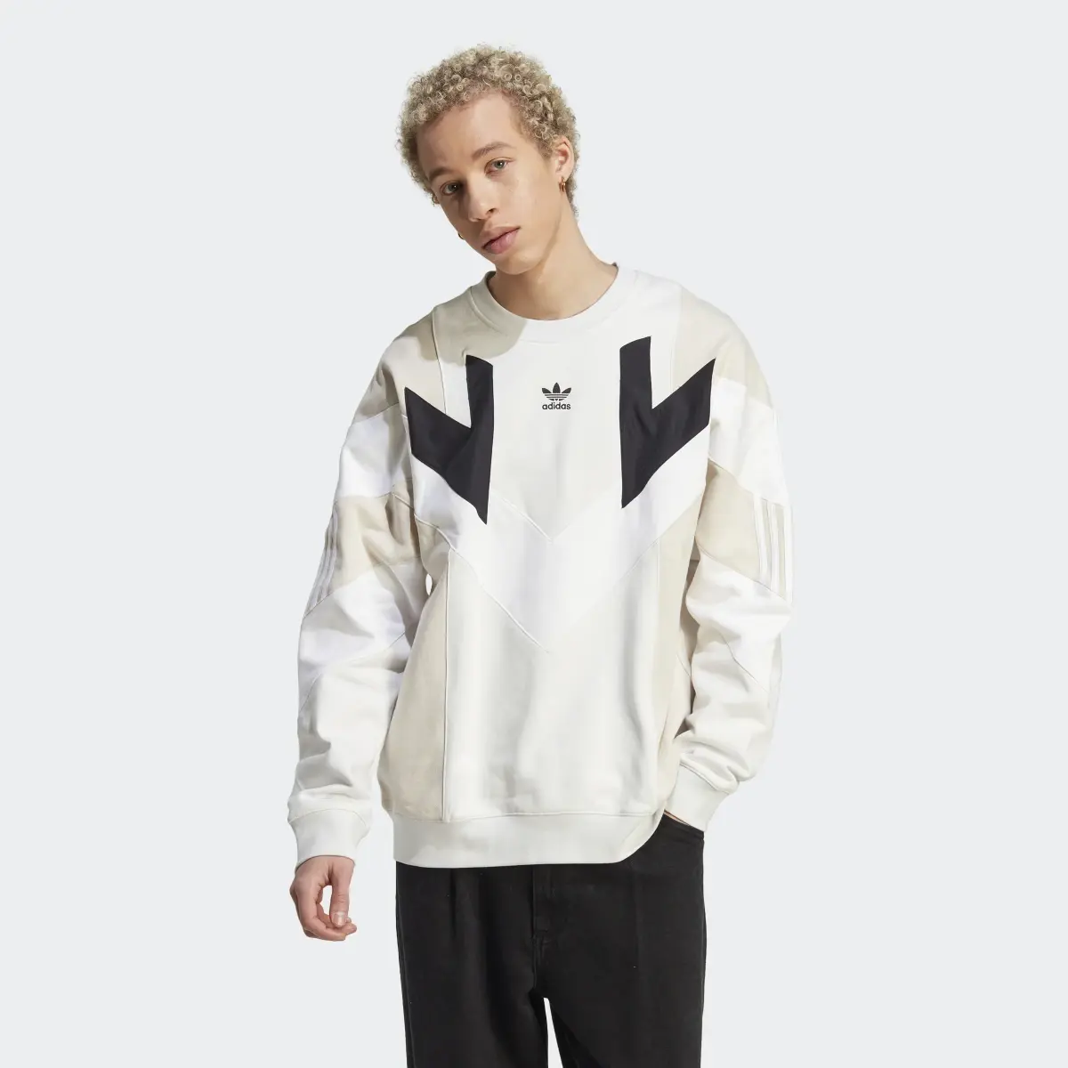 Adidas Rekive Crew Sweatshirt. 2