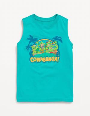 Gender-Neutral Teenage Mutant Ninja Turtles™ "Cowabunga!" Tank Top for Kids blue