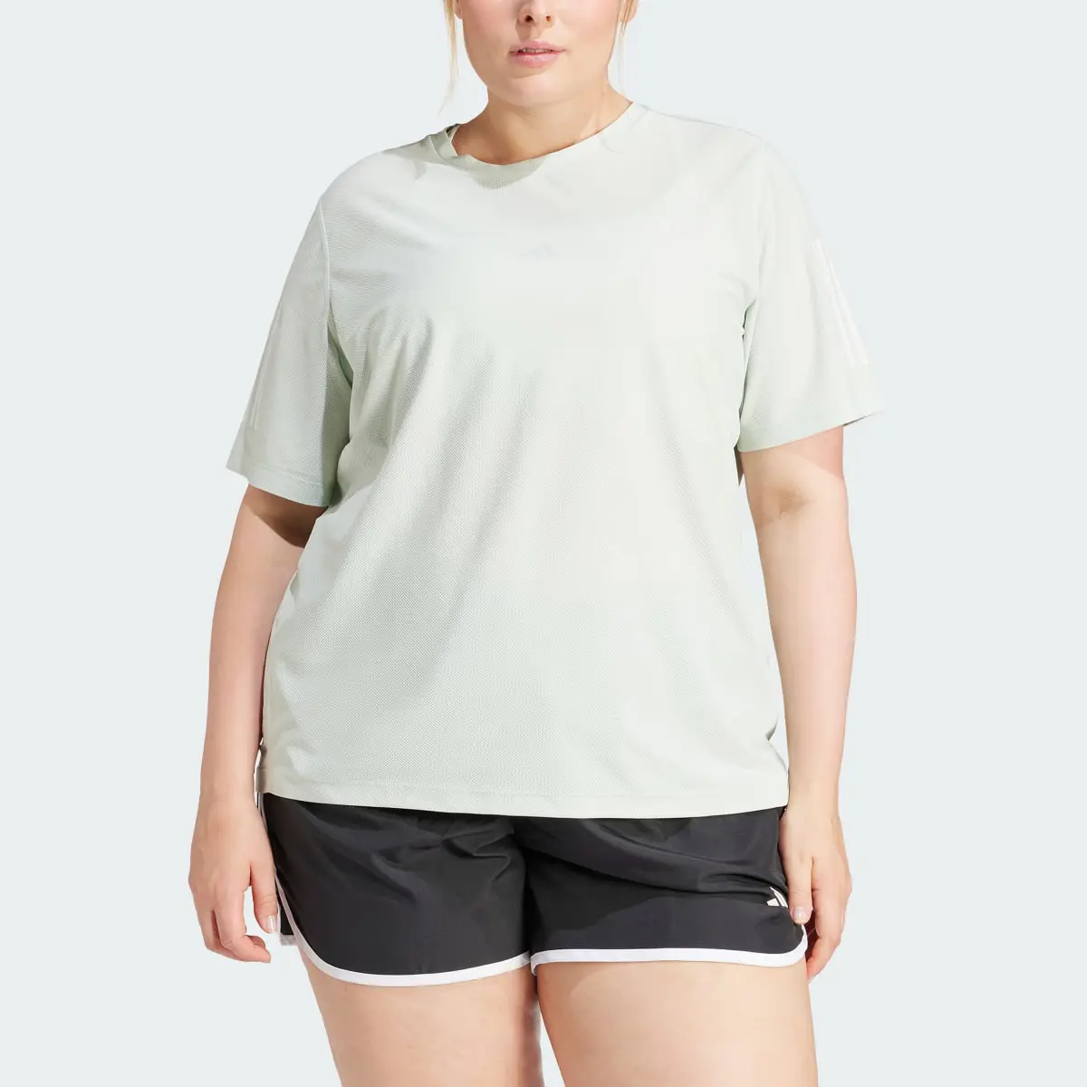 Adidas Own The Run Tee (Plus Size). 1