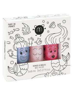 Mermaid Nail Polish Set multi