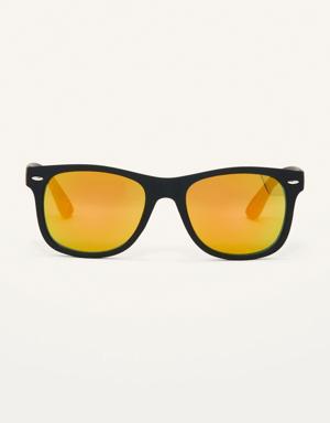 Mirror-Lens Sunglasses yellow