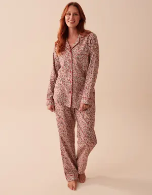 Plaid Flannel PJ Set