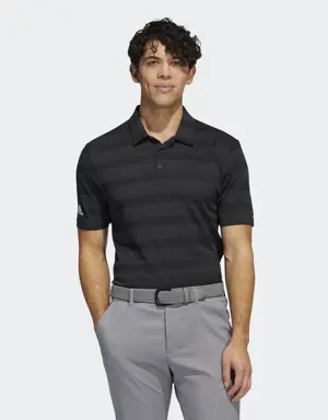 Two-Color Striped Polo Shirt