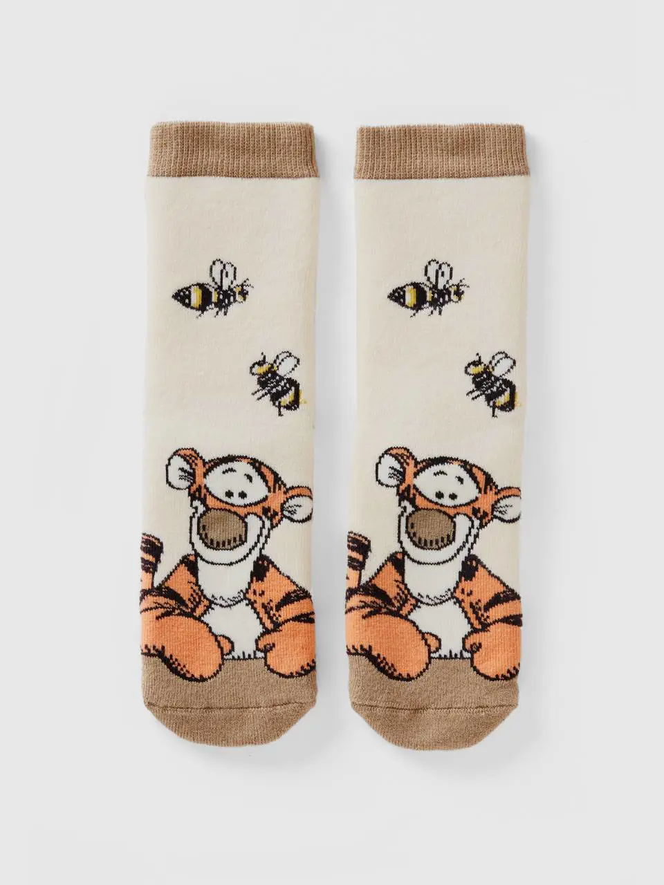 Benetton non-slip ©disney winnie the pooh socks. 1