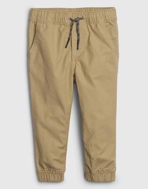 Gap Toddler Pull-On Everyday Joggers beige