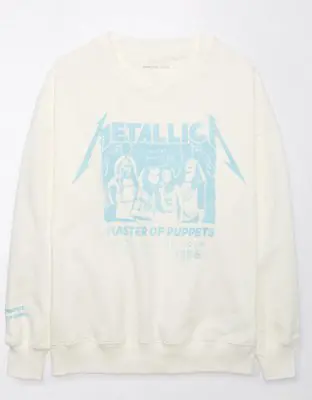American Eagle Oversized Metallica Sweatshirt. 1