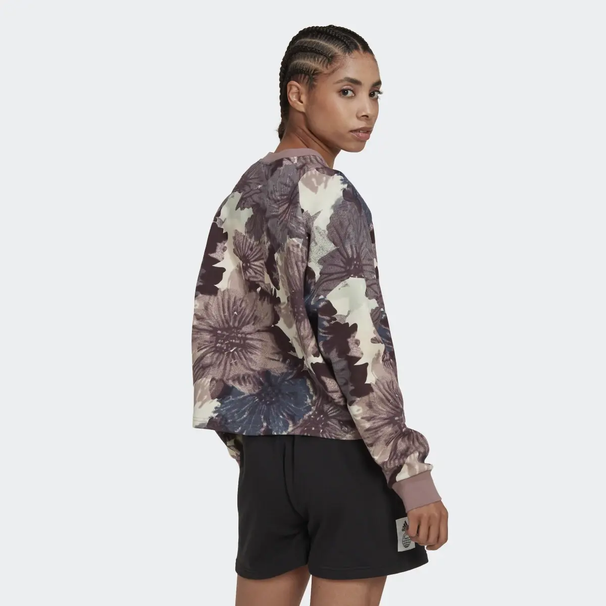 Adidas Allover Print Sweatshirt. 3