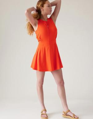 Athleta Venture Out Dress orange