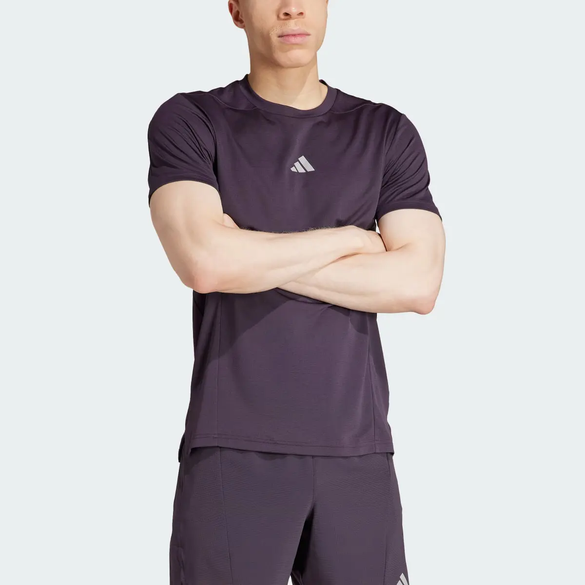 Adidas Designed for Training HIIT Workout HEAT.RDY Tee. 1