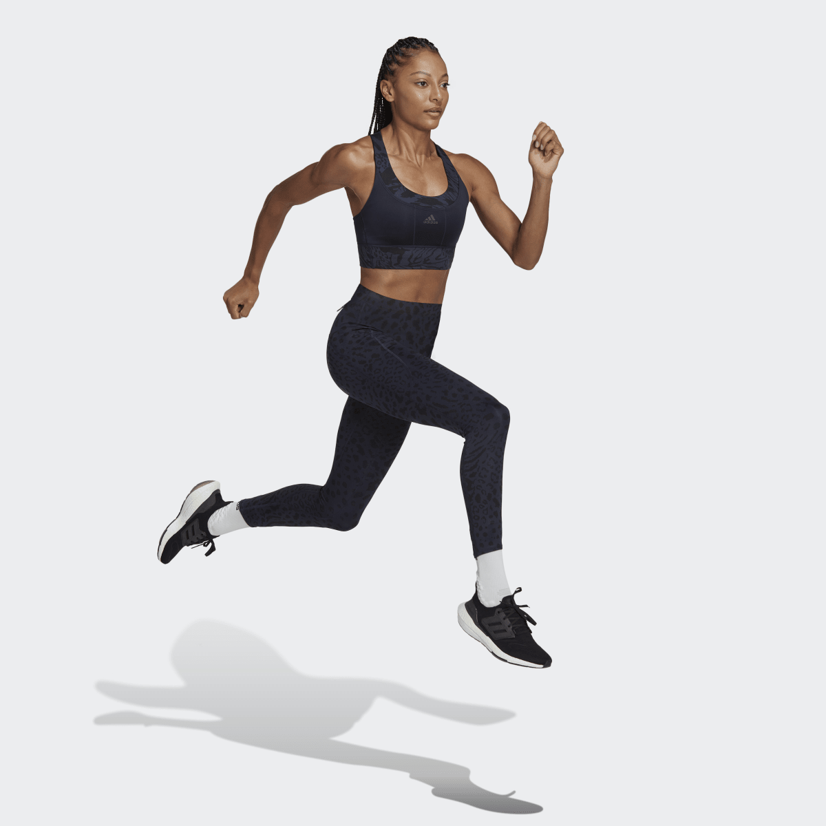 adidas FastImpact Running 7/8 Leggings - Black | adidas Canada